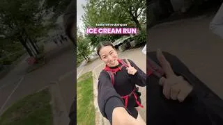 Thumbnail: I made ICE CREAM while RUNNING?!