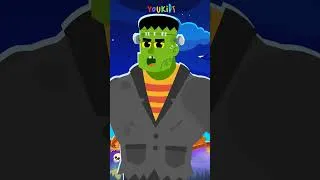 Thumbnail: Hickory Dickory Dock | Halloween Song with Frankenstein (Part 2)