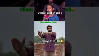 Thumbnail: Kisi ko अंग्रेजी तो Na Seekhni 😂 || #shorts #trending #funny #entertainment #comedy