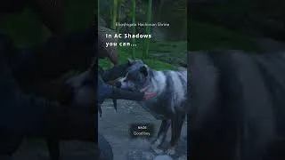 Thumbnail: You Can Actually Pet Dogs in AC Shadows #assassinscreed  #CanYouPetTheDog?
