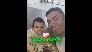 Thumbnail: Bella's Growth Over Time ❤️‍🩹🥰 Ronaldo & Georgina Family Glow Up