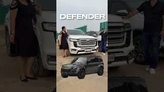 Thumbnail: Defender Vs Lc300 😮 #shorts