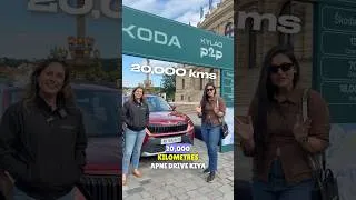 Thumbnail: India To Europe In Skoda Kylaq 😮 #shorts