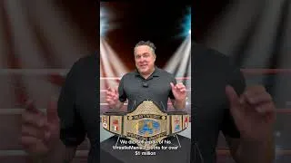 Thumbnail: Hulk Hogan's 1986 WrestleMania 2 Championship Belt | Photo Matched & Gifted by Hulk!