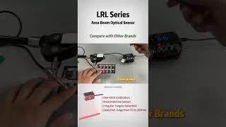Thumbnail: LRL Series Optical Sensor with Linear Beam Sensor,Compare with Others,More Stable Detection