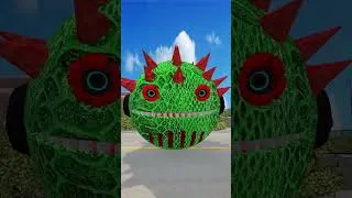 Thumbnail: Police vs Giant Pacman Robot – McQueen in Trouble!