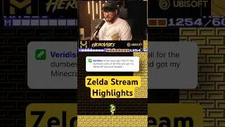 Thumbnail: We had some fun moments streaming Zelda this week… 🙃🔥 #zelda #gaming #twitch