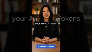 Thumbnail: Tokens in AI( explained under 60 sec) #ai #artificialintelligence #interview  #tokens #aistudy