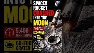 Thumbnail: A SpaceX Rocket Crashed Into the Moon... NASA Found the Crater