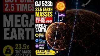 Thumbnail: This Planet Is 23 Times Heavier Than Earth... But Barely 2.5 Times Wider
