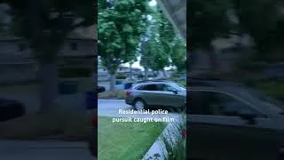 Thumbnail: Police pursuit a white sedan in a residential neighborhood #policechase #socal #arcadia #pursuit