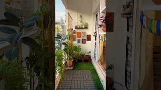 Thumbnail: I love to make small changes to my balcony every now and then #balconygarden #balconymakeover #setup