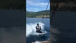 Thumbnail: Adaptive Wake Surfing on Lake Tahoe | Amputee Athlete