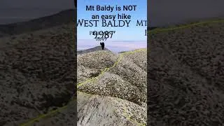 Thumbnail: Can you handle over 5,000 ft of vertical?  #mtbaldy #socalhiking #losangeles