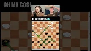 Thumbnail: Insane Checkers Combo!! #checkers #draughts #chess #livestream #streamers