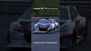 Thumbnail: 875Hp/875Kg Peugeot 208 T16 VS Sebastien Loeb 🔥