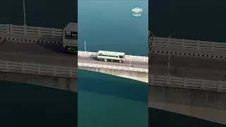 Thumbnail: HRTC Superfast on Chandpur Bridge | Dharamshala–Shimla #shorts