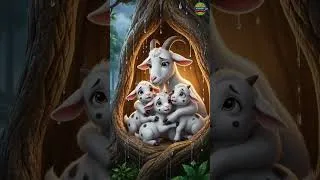 Thumbnail: jungle m barish ka musam #cartoon #hindifairytales #animation #fairytalesstory #storiesinhindi