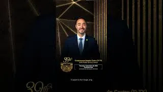 Thumbnail: Rep. Joaquin Castro to receive 39th Annual Hispanic Heritage Award for Public Service