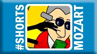 Thumbnail: MOZART - Piano sonata Nº 8 #Shorts