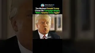 Thumbnail: How Donald Trump Chose “Make America Great Again” #shorts