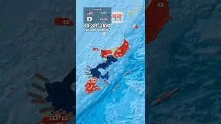 Thumbnail: Battle of Okinawa (1945) in 1 minute using Map|New Version #history #asia #news #ww2 #map