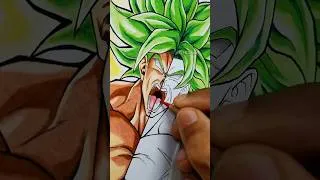 Thumbnail: DOMS Super Soft vs DOMS 50 Shades | Drawing Broly Part-2 #shorts #broly #dragonballz
