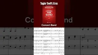 Thumbnail: Taylor Swift: Eras | Arr. Johnnie Vinson | Concert Band #taylorswift #erastour
