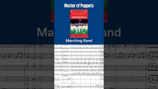 Thumbnail: Master of Puppets by Metallica | Arr. Jay Bocook | Marching Band #metallica #marchingband