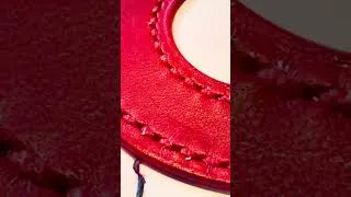 Thumbnail: Cubs wallet so good it deserves a comment from Rizzo #Leatherwork #Baseball #Handmade