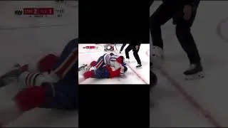 Thumbnail: Greer double leg takes down Frederic #hockey #nhlhockeyislife #icehockey #hockeyhighlights #nhl