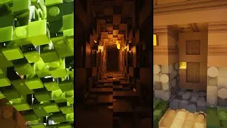 Thumbnail: If Minecraft Was Made From LEGO - Brixel RP #shorts