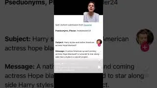 Thumbnail: Is Harry Styles DATING Hope Blackwood?