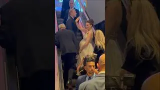 Thumbnail: Anne Hathaway with Charlize Theron and Tom Holland at Odyssey Premiere in NY