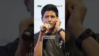 Thumbnail: Farhan Akhtar Shares About the Time He Locked a Music Label Executive Out of the Room | THR #shorts