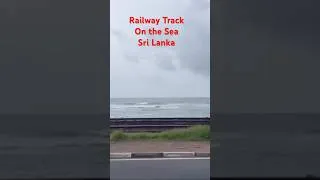 Thumbnail: Railway Track 🛤️ + Sea 🌊 Sri Lanka 🇱🇰