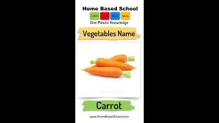 Thumbnail: One Minute Knowledge | Vegetables in English - Names of Vegetables | Vocabulary | #shorts