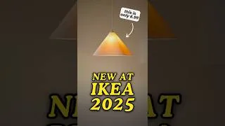 Thumbnail: new IKEA $6 lampshade 😍 #ikea #ikeastore #newikea #ikea2025 #home #interiordesign #lamp