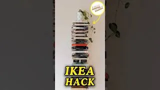 Thumbnail: Ikea $4 floating bookshelf hack ✨ #home #ikea #ikeahack #diydecor #diy #diyinspiration