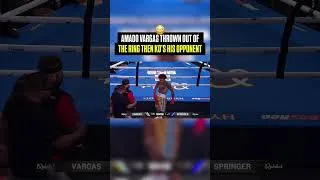 Thumbnail: 😳 Amado Vargas was thrown and KICKED out of the ring—only to KO his opponent just one minute later!