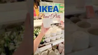 Thumbnail: IKEA Home Finds: Plant Pots🪴| #ikea #ikeadecor #ikeahyderabad #ikeafinds #planter