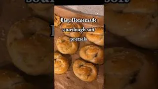 Thumbnail: Homemade Sourdough Soft Pretzels