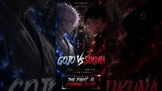 Thumbnail: GOJO vs SUKUNA,The Strongest collide! Trailer Coming soon! Ai content #anime #jujutsukaisen #shorts