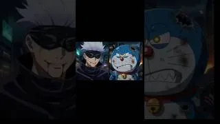 Thumbnail: Gojo vs Doraemon | New shorts Viral #shorts #gojo  #jujutsukaisen #trending