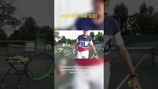 Thumbnail: Make Your Slice a Weapon 🎾 #tennis #slice