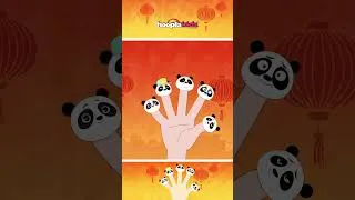 Thumbnail: CUTE Panda Finger Family #shorts #fingerfamily