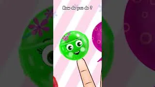 Thumbnail: Colorful Lollipop Finger Family #shorts #hindirhymes #hooplakidzhindi