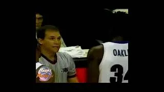 Thumbnail: Charles Oakley Hard Foul on Ray Allen!