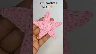 Thumbnail: How to crochet a Star in 3 minutes | Easy Crochet pattern for Beginners| #crochetchristmasdecoration