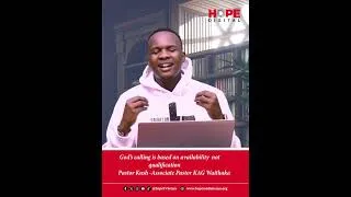 Thumbnail: God’s calling is based on present not a qualification by PASTOR KUSH